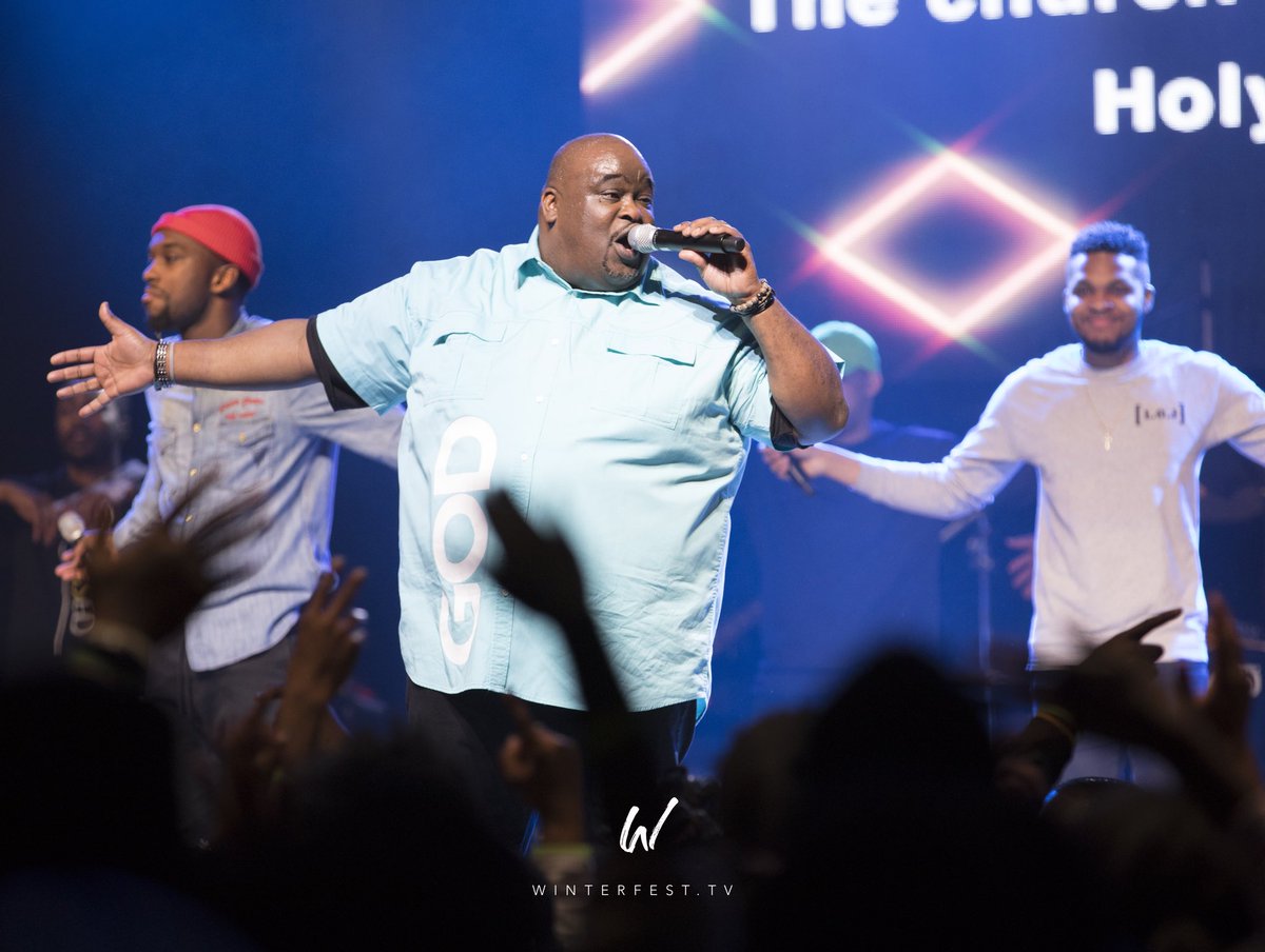 NEWinterfest's tweet photo. “You should’ve been there when I came through, church was on fire and the Holy Ghost too” - @eddiejames_ 

#newf18 https://t.co/si0Sbr1ADN