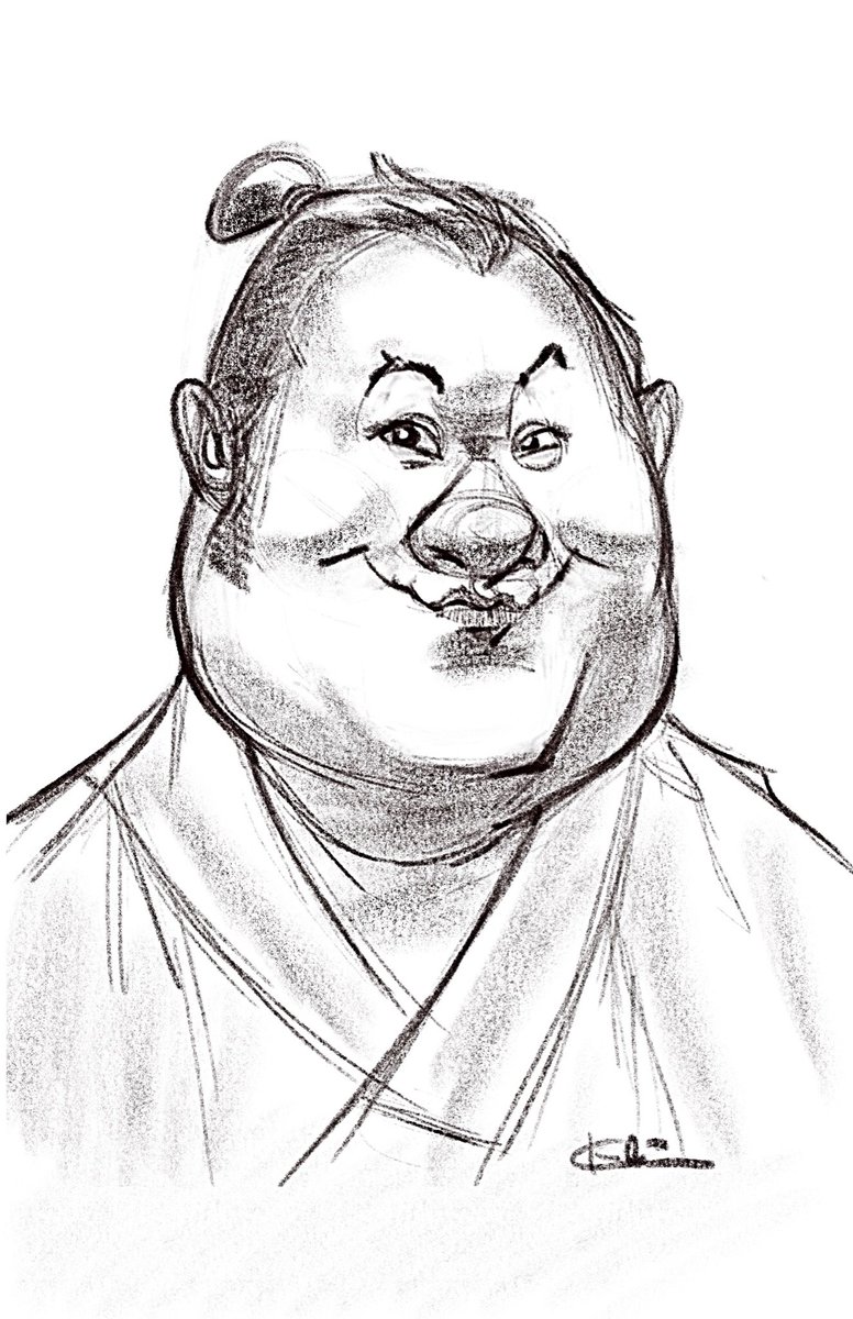 Ki_Innis's tweet photo. #sumo #sketch #caricature #art #illustration #japan #characterdesign #portrait #drawing #イラスト #絵 #漫画 #アニメ #アニメション
#kcstudio #kiinnis https://t.co/DOB7aBVaWz