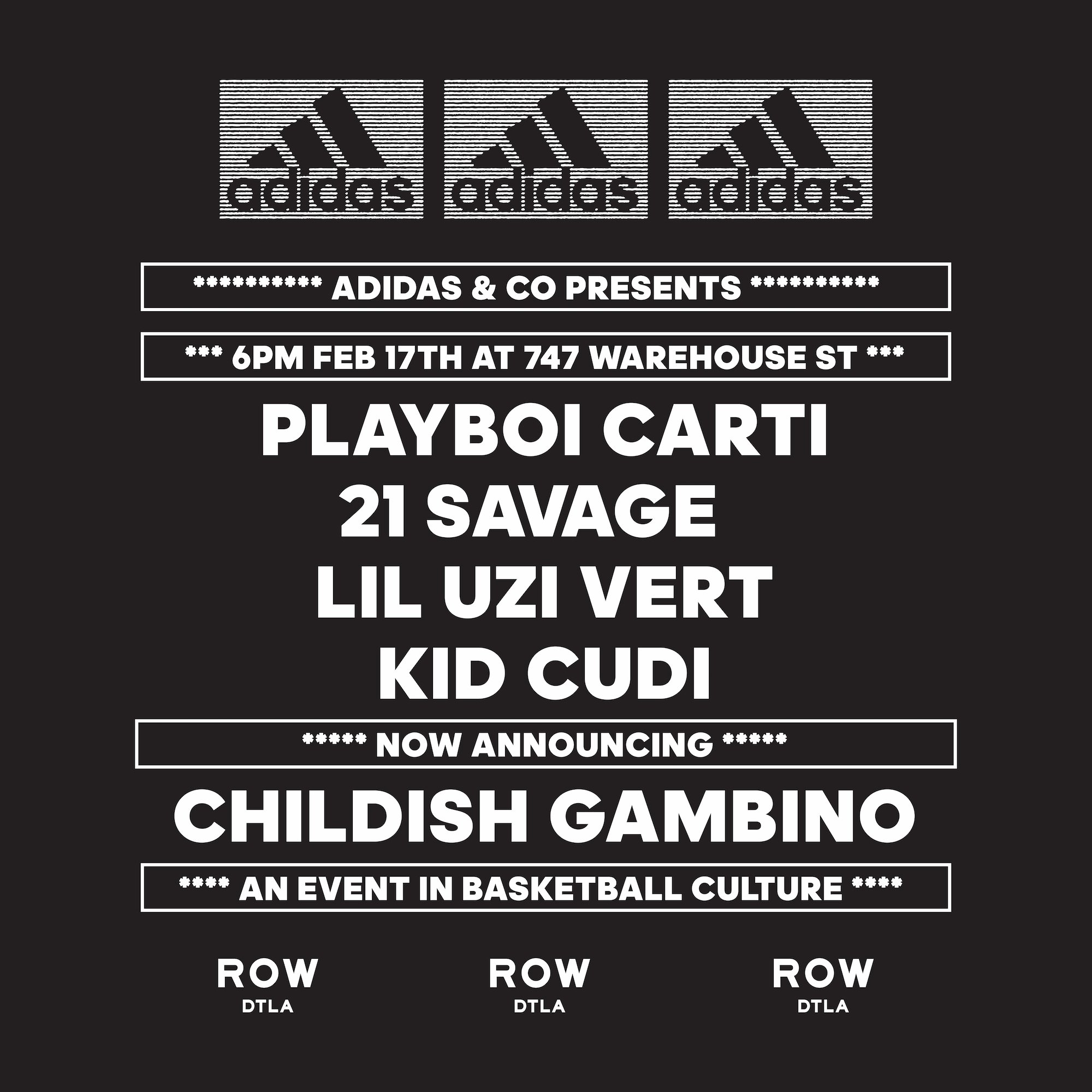 adidas on X