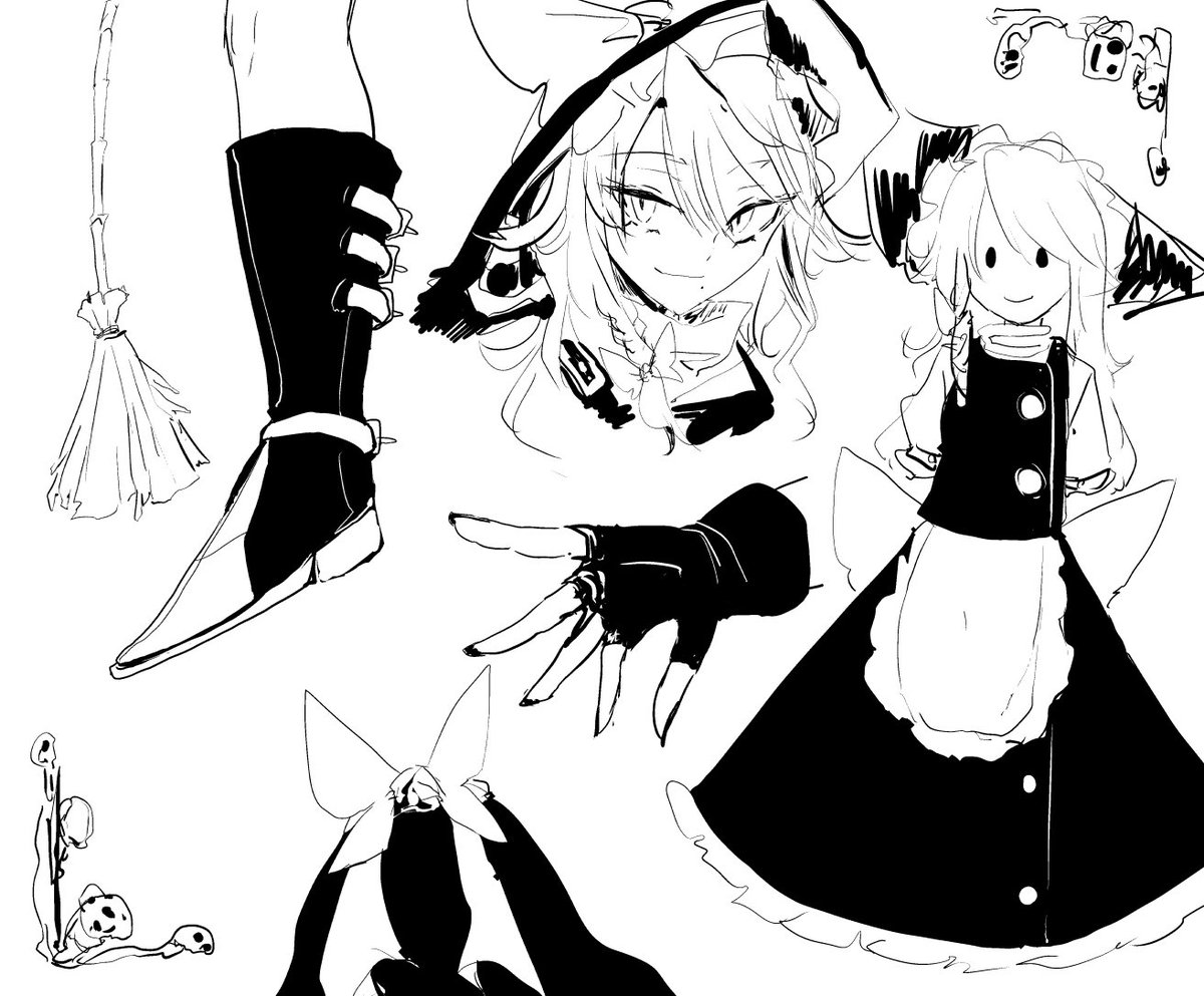 アリスと魔理沙('ω') 