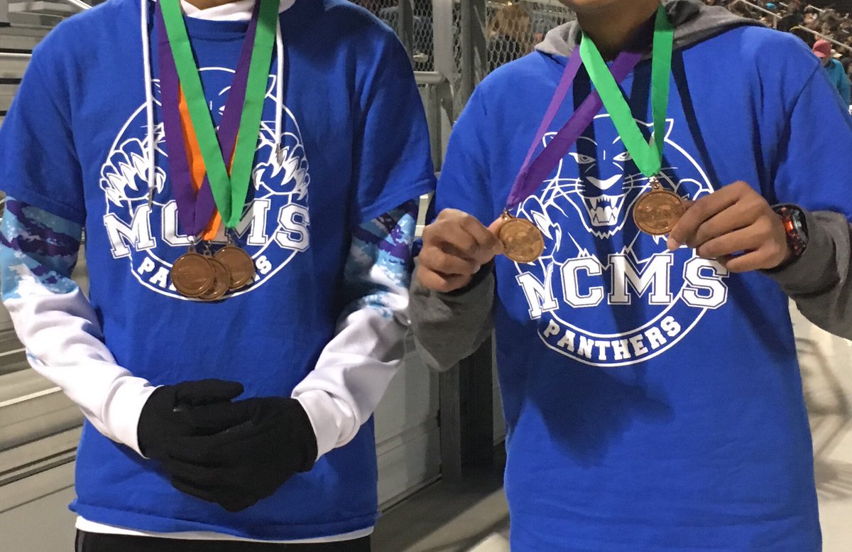 martajgraves's tweet photo. MCMS Ss taking home the medals! Super proud of the hard work these kids have put in!!!! @MedeaCreekMS @oakparkusd #opshares #ScienceOlympiad https://t.co/YLO8YiZWT2