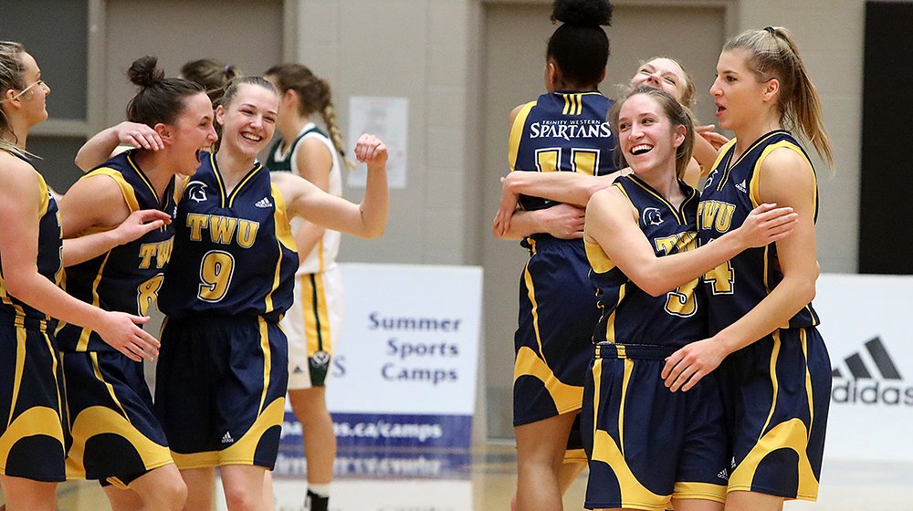 TWUSpartans's tweet photo. WBB | It's official. @twuspartanwbb will travel to play @HuskieAthletics in the @CanadaWest semifinals Feb. 22-24 in Saskatoon! 

#WeAreAllSpartans #BeSpartan #WinTheWest https://t.co/Y6u3hdJPii