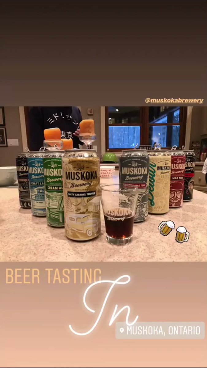 Fun evening sampling some great beer in Muskoka, cheers! <a href="/MuskokaBrewery/">MuskokaBrewery</a>