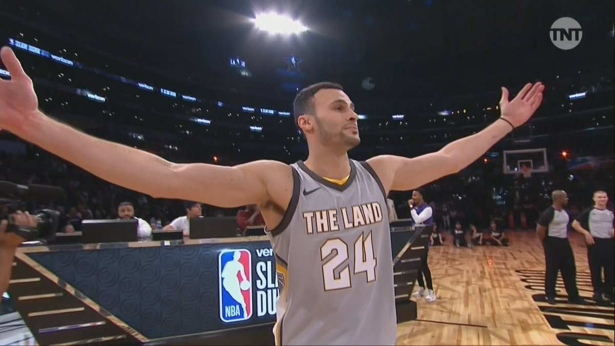 TFW you just won the dunk contest