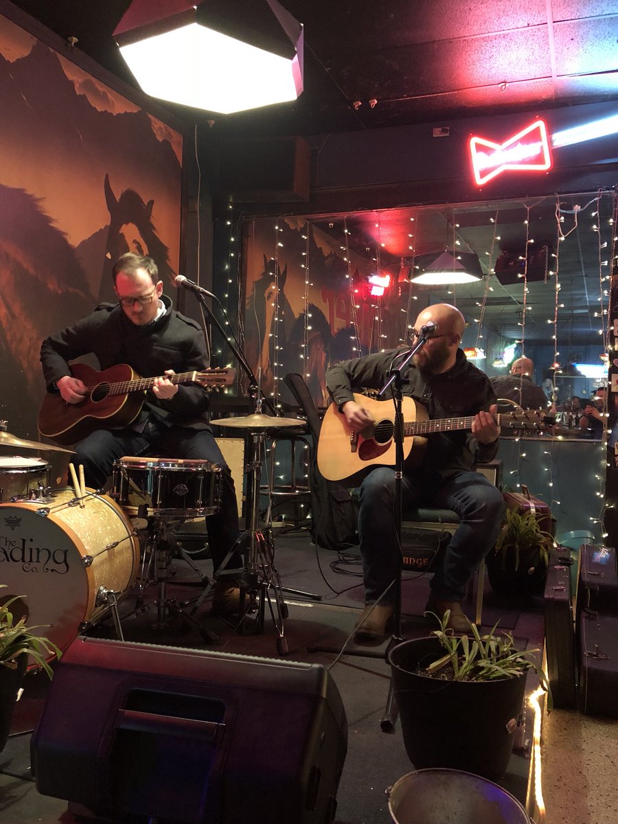 Getting the festivities started right now. Plenty of time to come down and enjoy a nice Saturday evening with us <a href="/bonneteering/">Bluebonnet Bar</a> #bluebonnet #norman #tradingco