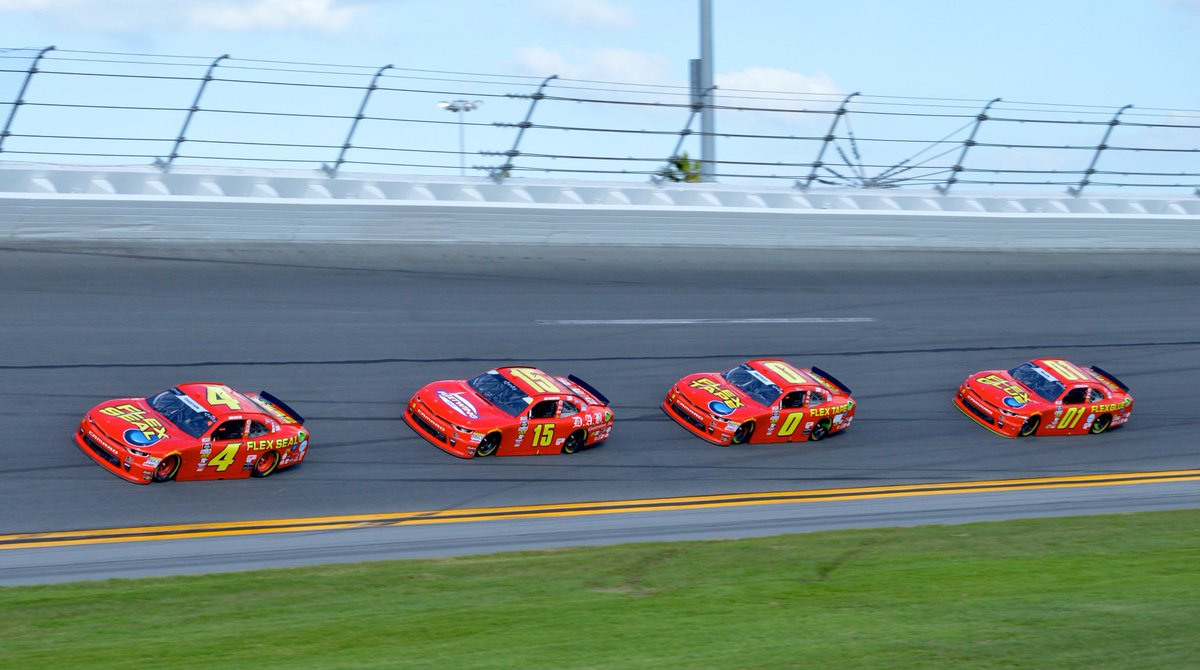 Dustin_Holt13's tweet photo. My favorite photo I took today under green on lap 45. @MartySmithESPN @ESPNMcGee @GetFlexSeal @DISupdates #NASCAR #Daytona500 @XfinityRacing @NASCAR_Xfinity https://t.co/CIZAlHVC8S