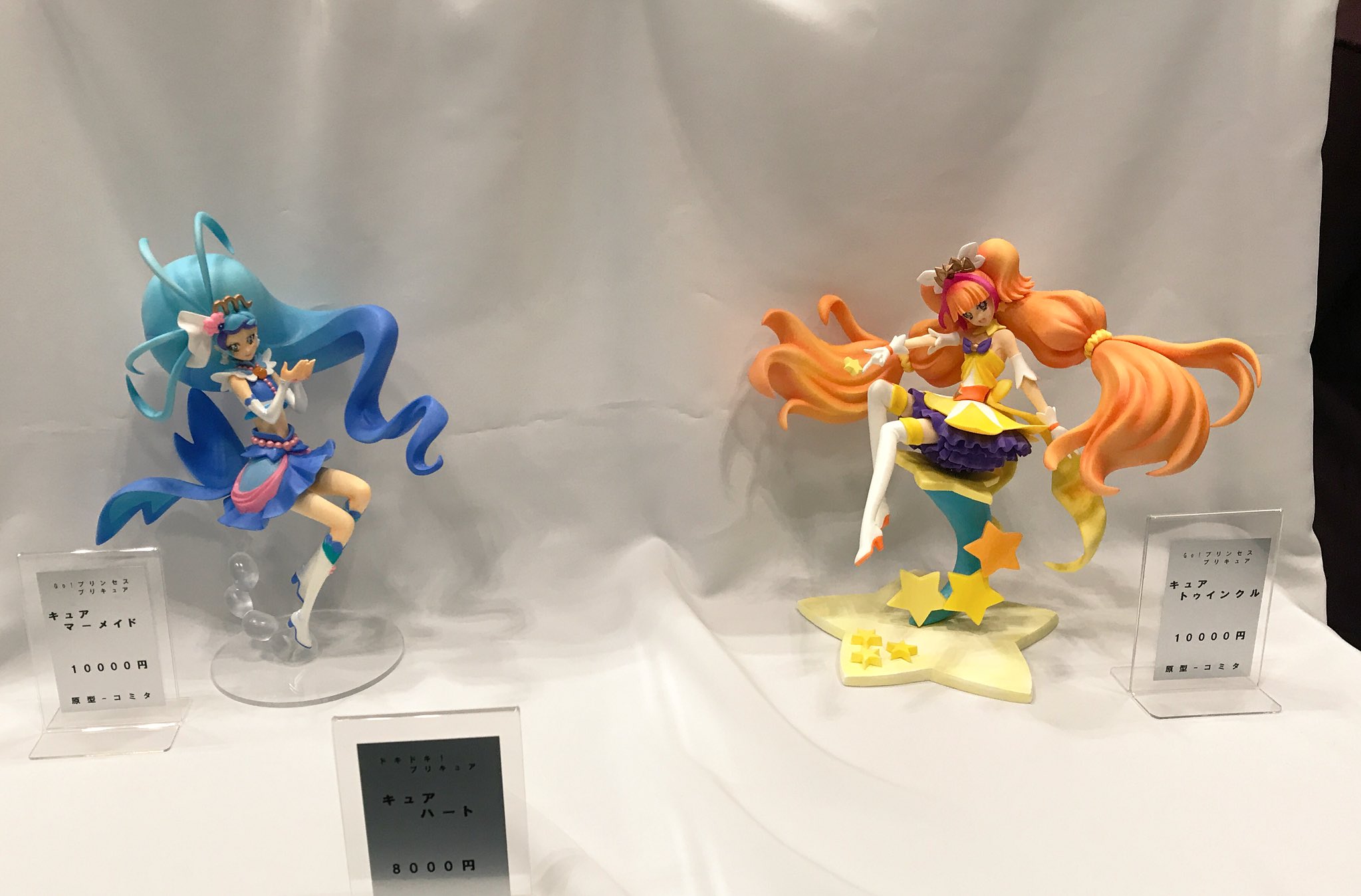 しんぷ 今回のワンフェスは前回以上にプリンセスプリキュアの新作がいっぱい やっぱプリンセスプリキュアの フィギュアを見てる時が一番テンション上がるよね Wf18w T Co S0malhtqmv Twitter