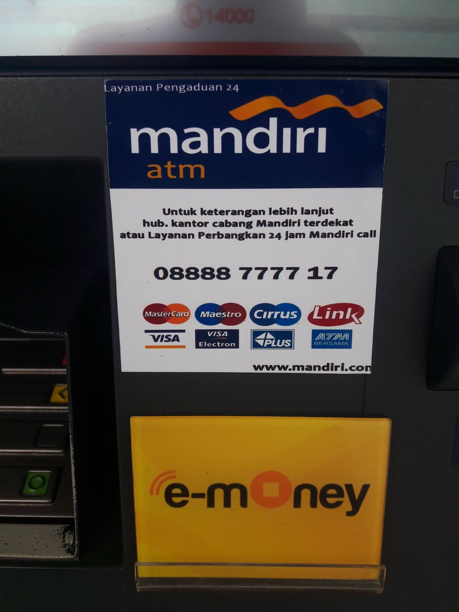Tolong ditindaklanjuti <a href="/mandiricare/">Mandiri Care</a> di daerah petukangan selatan, pesanggrahan, jaksel. Sblm ada korban. Krn kartu ATM saya (dan orang sblm sy) baru saja ditelan.
