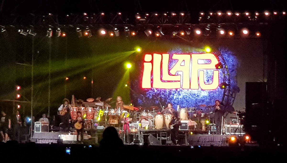 el_camion's tweet photo. Gran presentación hoy @illapu en @LosAngelesCL, éxito en Viña. Un gran acierto traerlos al #PuroChile2018 https://t.co/uhjDdJ1ewt