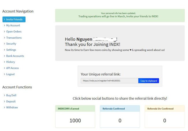 LeLieu10's tweet photo. Đăng ký nhận 1000 coin INDX, ICO này là để phát triển sàn giao dịch tiền số.
https://t.co/8BcBejhrzf https://t.co/0kFkNcfhaB