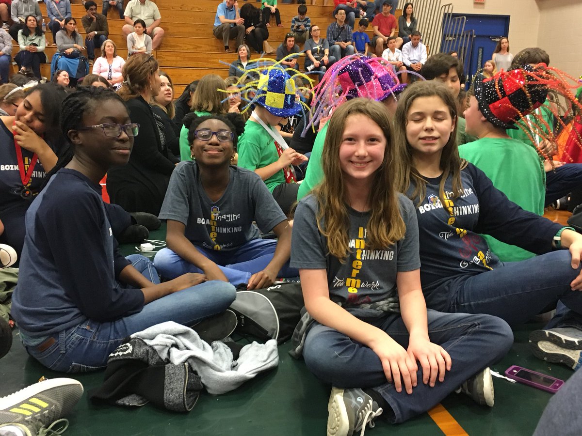 tdlewis08's tweet photo. Bozman rocked Destination Imagination tonight! So proud of their teamwork and creativity ❤️❤️ #Ourbozstory @bozmanbroncos https://t.co/BLfruq83ok