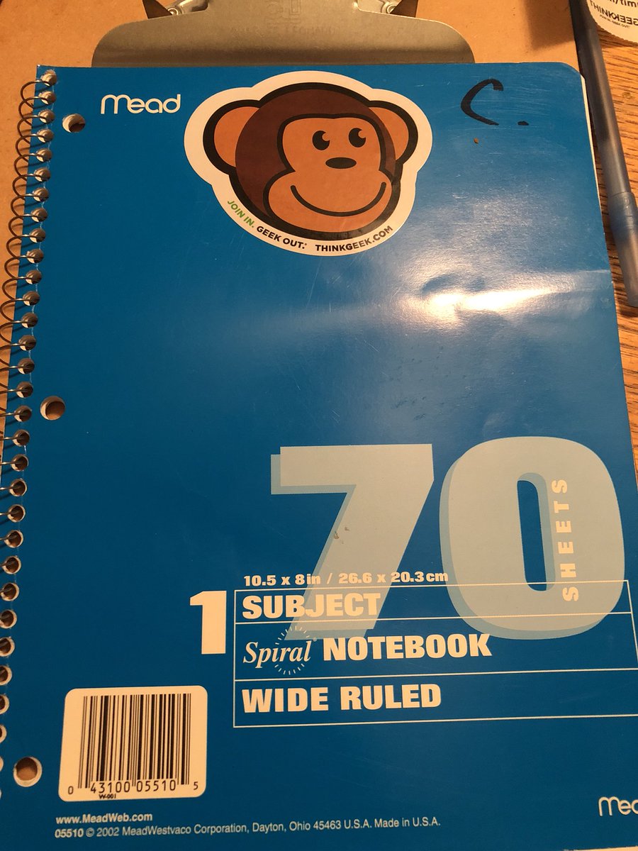 Janae_Cheri_'s tweet photo. WVC/UT/USA #Timmyverse on the cover of a notebook 📓 where some pretty good ideas 💡 get put. https://t.co/O8E6iyT8im