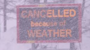 Tomorrow’s rehearsal is cancelled! Stay tuned for more info on our March rehearsal! #tb2018 🌩 #blue5 🔵