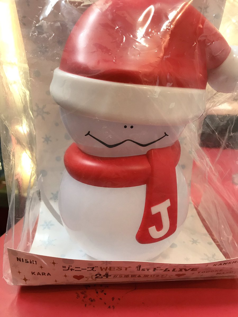 まんだらけグランドカオス ジャニ部 בטוויטר 入荷情報 ジャニーズwest 24から感謝届けます ペンライトが入荷しました 雪だるまの ペンライトデザインも可愛いのに メンバーカラーにも光るという高性能です ジャニーズwest ジャニスト 24魂 入荷情報