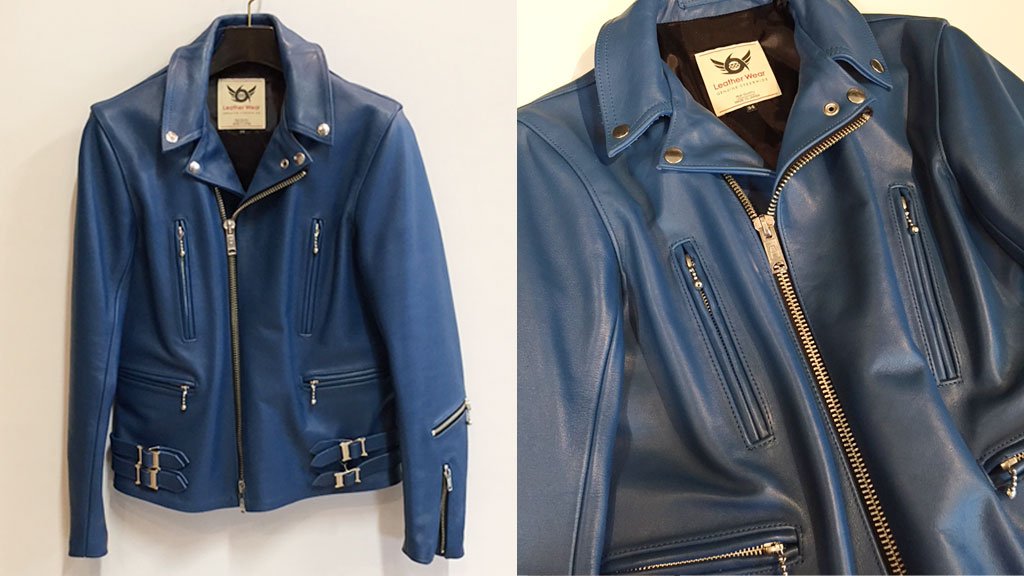 666/ライダース/32/ブルー/ルイスレザー 【公式通販】