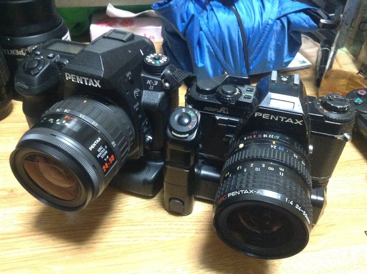 tanaka_ichiroh's tweet photo. 盗難にあったカメラの情報です。
オークション利用者様、古物商関係者様のご協力を賜りたいと存じます。
PENTAX K-1 黒　No.6354840
PENTAX K-3Ⅱ 黒　No.6196396
smc PENTAX-DA★55mmF1.4 SDM 　No.9126659
HD PENTAX-DA 16-85mmF3.5-5.6ED DC WR　No.7081986
#公開捜査　#盗難情報 https://t.co/HiUqtXNA0a