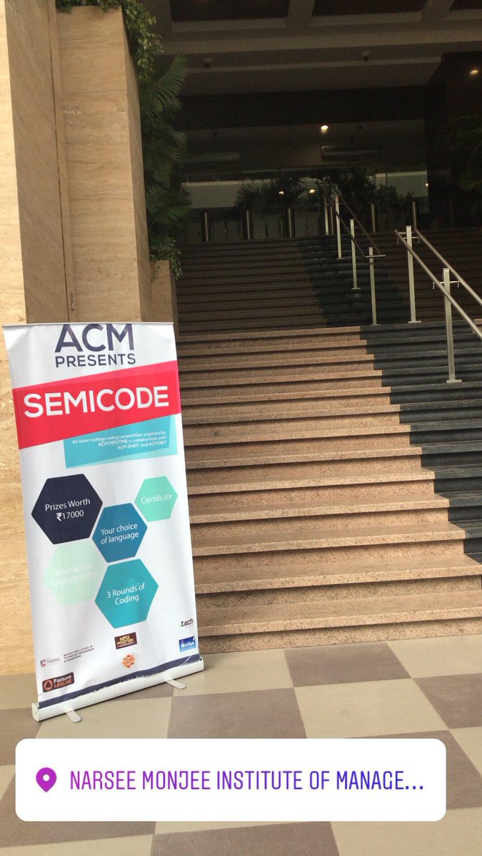 acm_mpstme's tweet photo. It’s time for Round 2 and 3! 
#Semicode , it’s worth experiencing! https://t.co/NuuzhYRYma