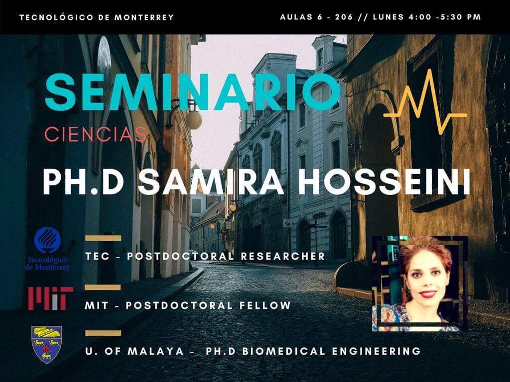 iGEMTecMty's tweet image. This Monday we’ll start with Dr. Samora Hosseini to hear about her work on polymeric materials for biology! And iGEMers can join on the fun too! If our guests are of interest to your project, don’t hesitate to #SlideIntoOurDMs 😏😉