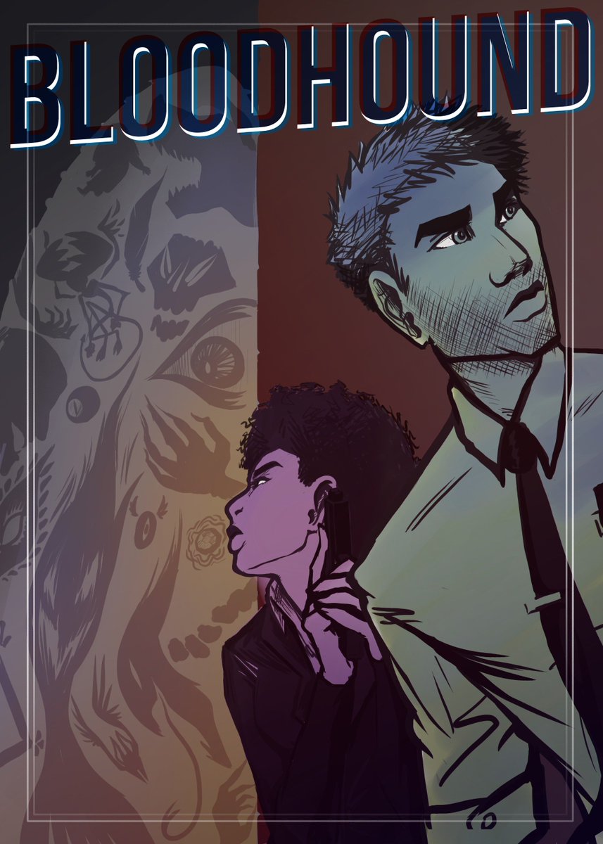 CaitySecret's tweet photo. First pass at a cover and a title for my comic!!

Its been 80 years since supernatural beings have been ousted from the shadows, and into everyday life. Follow 2 detectives in their non-human law-enforcement duties that weave them into danger, mysteries, and ...more danger! https://t.co/cfhLCaZkmN