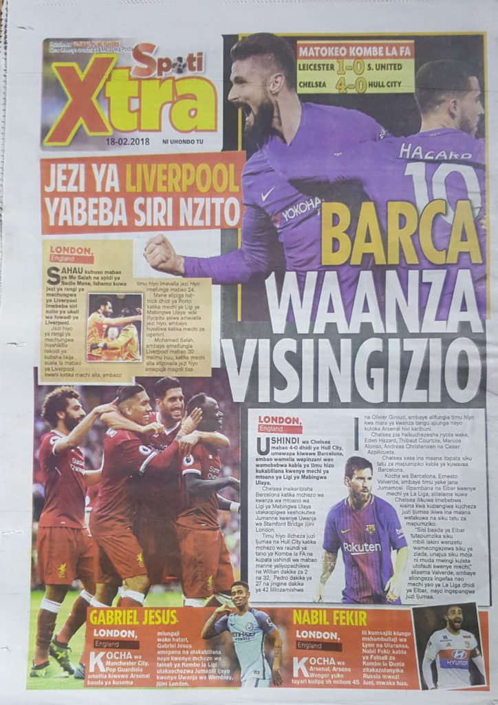 ayotv_'s tweet photo. Kisa Simba, Yanga yamuacha Chirwa Dar #SPOTIXTRA
Mfaransa akumbana na mtihani mpya Simba #SPOTIXTRA
Kocha: Bocco hata kama anaumwa atakwenda #SPOTIXTRA
Yondani auza ramani ya Simba #SPOTIXTRA
Barca waanza visingizio #SPOTIXTRA https://t.co/hspmi0gwNC