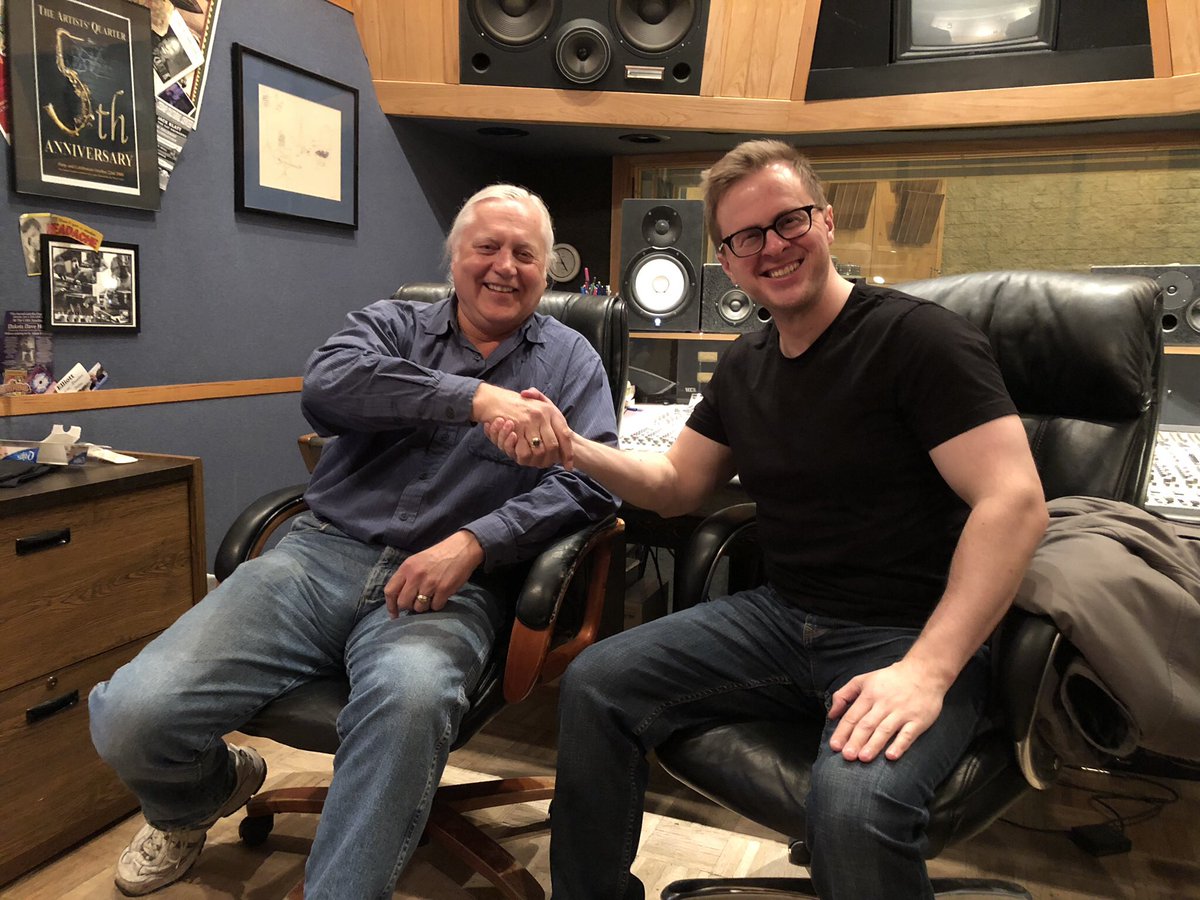 AbleArtistFdn's tweet photo. Great meeting w/ #SteveWiese @ #CreationAudio in Minneapolis as we discussed a (possible) collab 4our artist dev program. Lots to like there. Steve oversaw records from #JohnnyLang @MileyCyrus @PaulaAbdul & so many more. #PWD #PWDPower https://t.co/lW14UXFnhU