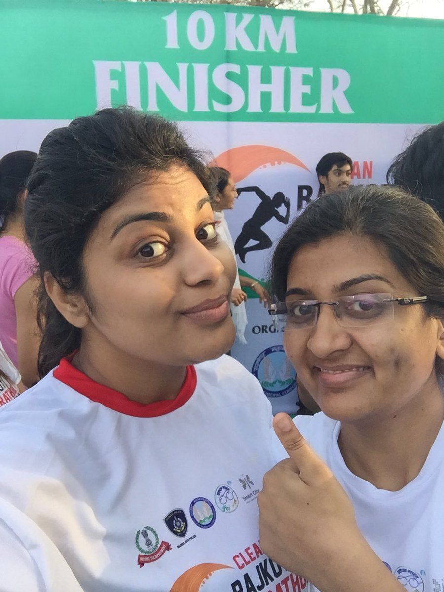 officeof_nasha's tweet image. Woohoooo.....#marathon #runforrajkot