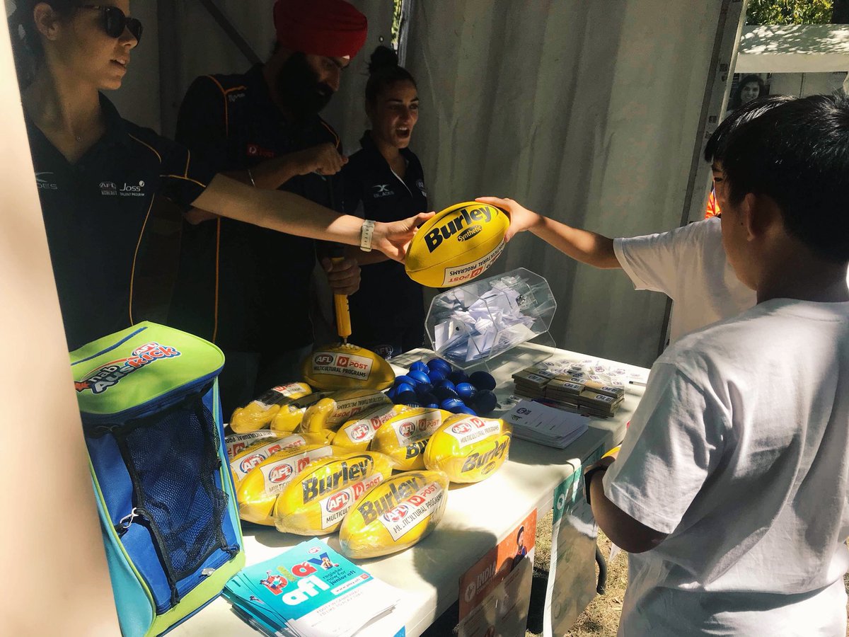 We had a blast today at the @NatMultiFest 👋 Thank you to everyone who stopped by and said hello! #playafl #NMF2018 #CBR