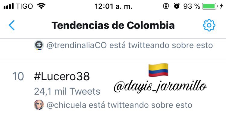 Dayis_Jaramillo's tweet image. Mírenme esta Belleza ❤️💕💕👏🏻👏🏻🇨🇴 @LuceroMexico Ha sido un placer y un Honor decirle a Colombia y al Mundo que hoy celebras tus 38 años de Carrera #Lucero38 Eres Tendencia