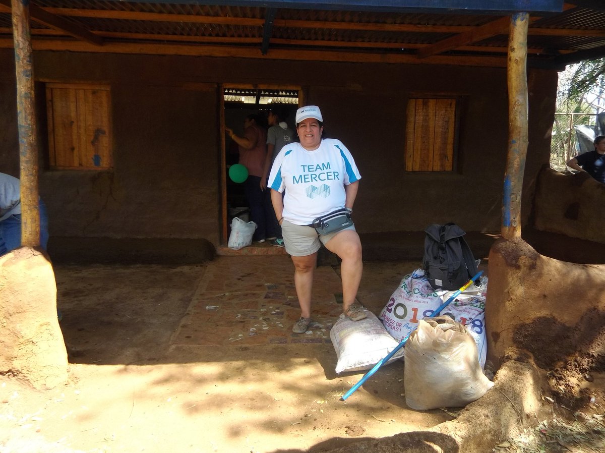 SandraMIniguez's tweet image. My day today was exhausting and amazing! #followtheshirt #merceractive #mercercares #lifeatmercer #nicaraguajourney2018