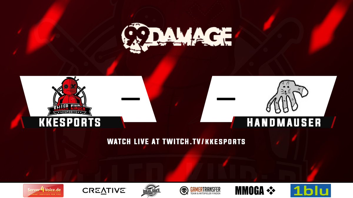 kkesport's tweet photo. Durch eine kleine Änderung findet heute um 14 Uhr unsere erste Begegnung zwischen Team Handmauser statt | Live auf Twitch; https://t.co/4tv6hIFDXd #99Liga #kkesports #mmoga #lostisworld #server4voice #1blu #gamertransfer #creativelabs #kellerkinder #esport #csgo https://t.co/gSuiCY3OTv
