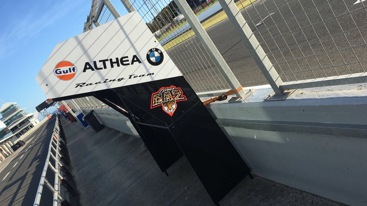 AltheaRacing's tweet photo. E da domani si inizia a fare sul serio ......
#goAlthea #AUSWorldSBK #SBKRestart @GulfOilIntl @BMP_TAPPI @BMWMotorsport @WorldSBK https://t.co/4JkrHSFMyQ