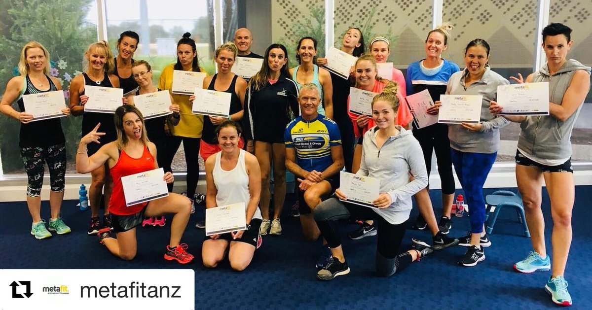 Metafit_CAN's tweet photo. Look out Geelong here come your newest Metafit coaches! Over 10,000 worldwide and counting! #metafit #hiit https://t.co/WL2x3sLwsE