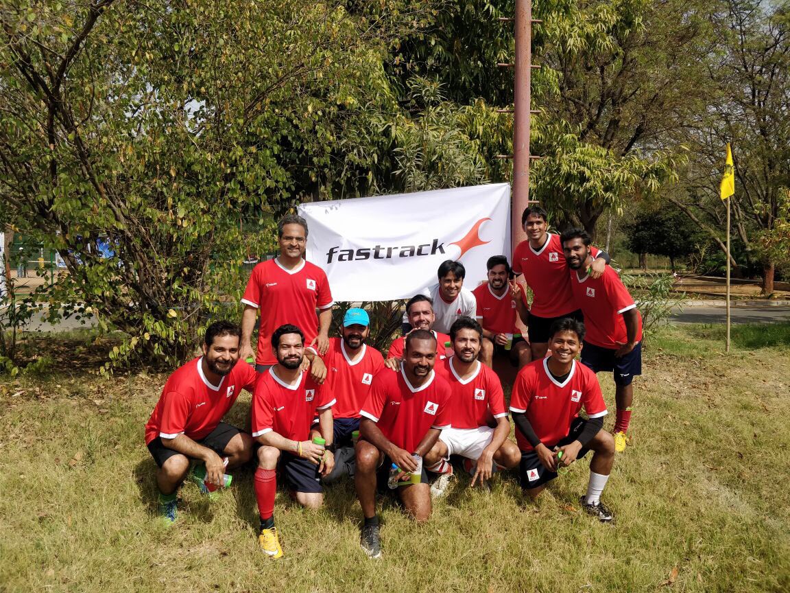 SCAM_MICA's tweet photo. #Football: MICA alum team have reached the finals! @Fastrack #SAMAR2018 https://t.co/DHTtoH46WO