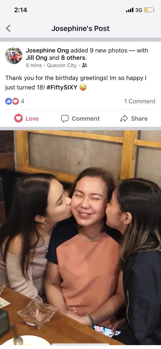 _JanOng's tweet photo. My mom is so cute wth 😭 #56c daw https://t.co/NlgjKj4YXx