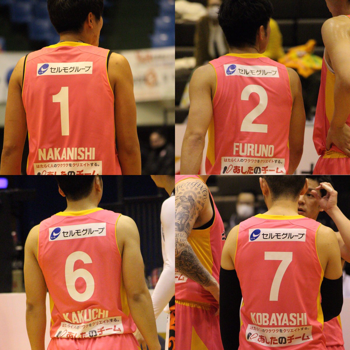 Fuku V Twitter 戦う戦士は後ろからや横から見ても かっこいいわ 熊本ヴォルターズ ピンクユニフォーム