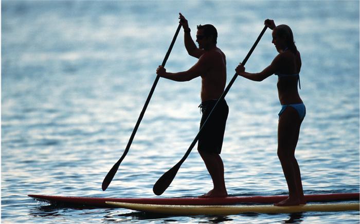 Paddle boarding is growing in popularity around the world. Trial paddle boards and other water sports next weekend at this years' event in Ao Po Marina. #yachtshow #yachting #paddleboard #yachtlife #watersport
