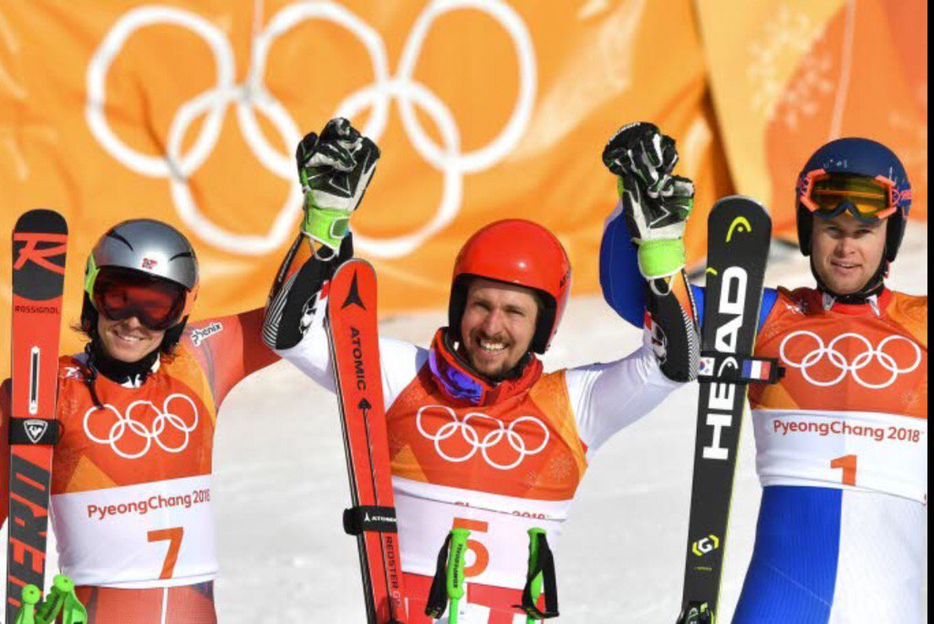 SavoieMontBlanc's tweet photo. 🥉Un nouveau podium 🇫🇷 avec le bronze en géant pour @AlexPinturault à #PyongChang2018 ⛷ les 4 bleus dans les 7 👏👍 https://t.co/AC67Gdr5AE