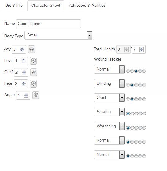 midgardiaRPG's tweet image. We actually began working on the #michtim @roll20app character sheet prototype! No CSS yet, but we got a Fauchschule Kid level character sheet that is functional!