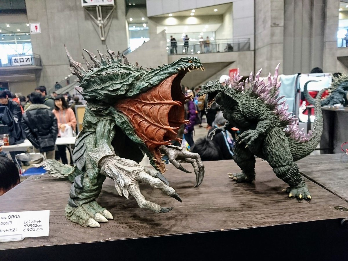 TsFact オルガフェイズ2 ゴジラ2000 凄まじい造形にただただ脱帽