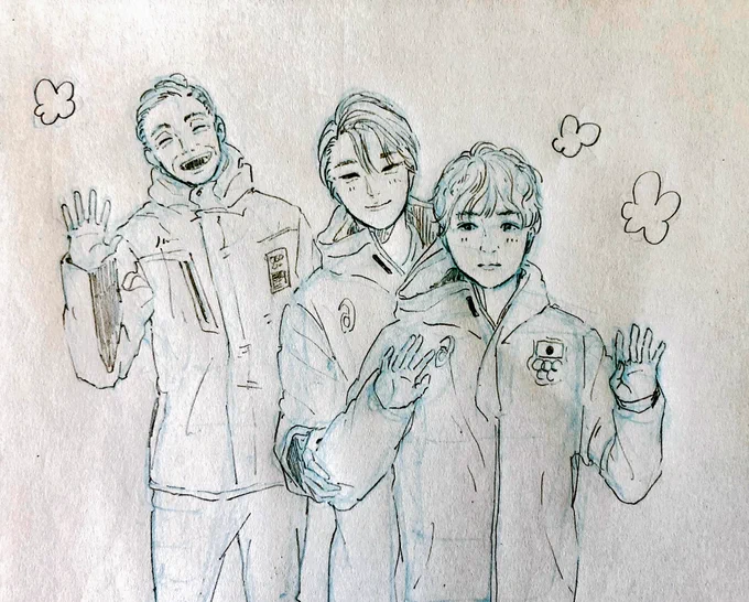 録画してた表彰式見た!3人とも可愛かった〜っ 