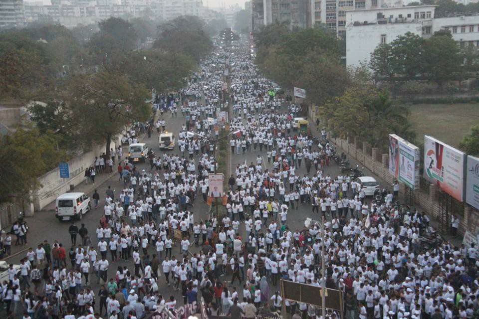 Thousands participate in Rajkot Marathon 2018