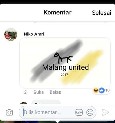 Logo Malang United dari Netizen