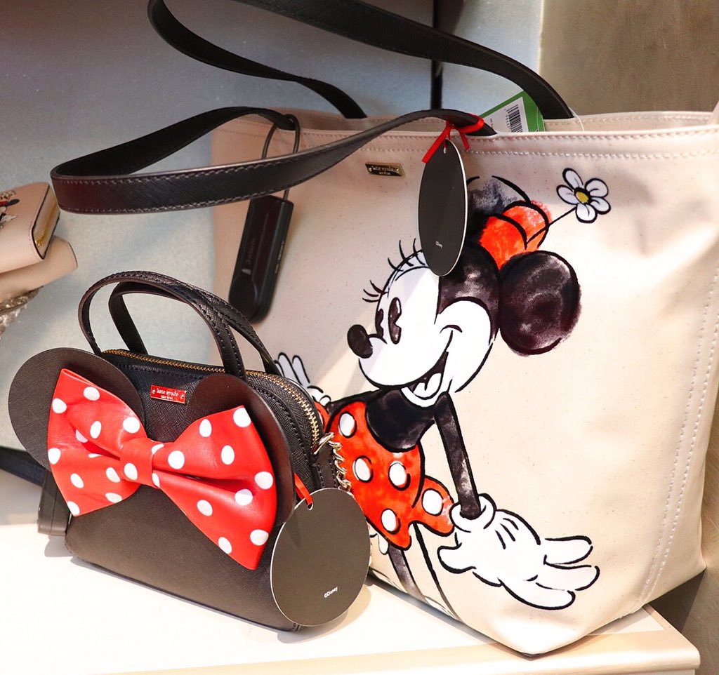 Mappy S Disney Dreams のディズニーブログ Kate Spade ミニーちゃんのコラボバックが可愛いすぎるううう 全部欲しいーーー Mappy7416 ディズニー アナハイムディズニー カリフォルニアディズニー アナハイム ディズニー好きな人と