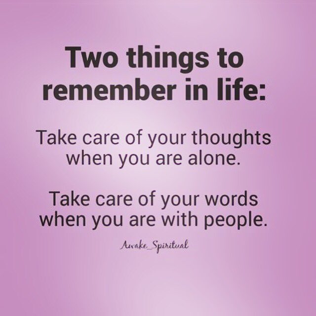 Carey_Smith's tweet image. Great advice. #takecareofyourthoughts #mindyourthoughts #takecareofyourwords #mindyourwords