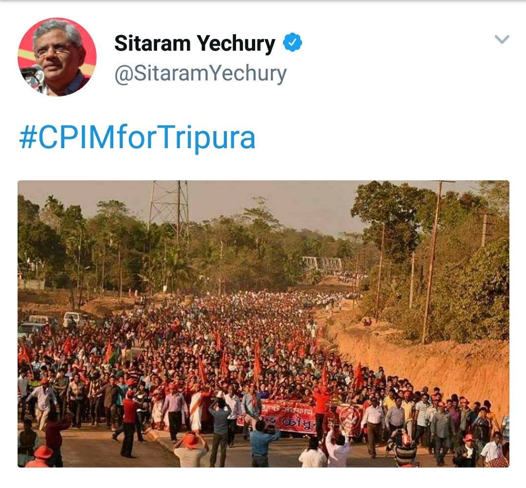 sathyasasi00's tweet photo. #Vote4LeftFront #Left4Tripura #People1stTripuraModel
#TripuraElections https://t.co/cwqZi2Mswn