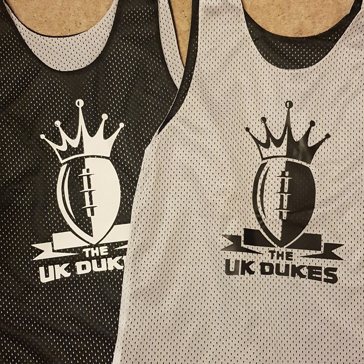 theukdukes's tweet photo. We are at the Flag Outlaw League Tournament today! How bout these #reversiblejerseys though ๐๐ฅ
#DukesFam #Northampton
#americanfootball #flagfootball #swag @PhoebeS_PT @mikereimel https://t.co/LNdG4zoVRZ