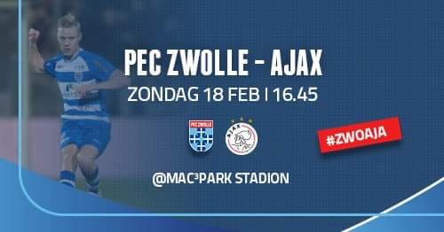 PECZwolle tweet picture