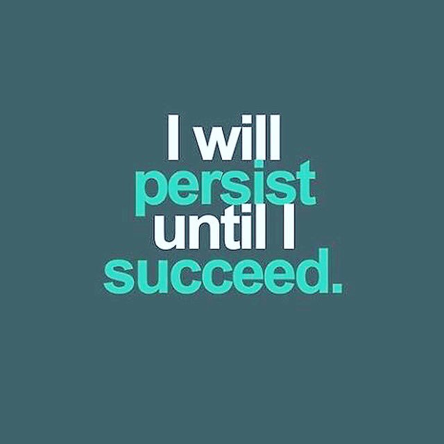 Persistence is key. Happy Sunday! 
#SundayMorning #riseandgrind 
#Success #IWillSucceed #workfromhome #arisevirtualsolutions #boss #ceo 
📍📍📍📍📍📍📍📍📍📍📍📍
instagram.com/p/BfVJ5BBDoFa/