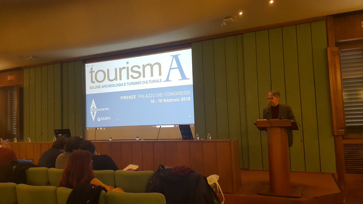 Augusto Palombini ricercatore CNR ITABC introduce il workshop sui mestieri della cultura nel miseo e nel turismo di domani 

#tourisma18 <a href="/ArcheoVirtuale/">ArcheologiaVirtuale</a> <a href="/FrancescoGiEmme/">Francesco Ghizzani</a>