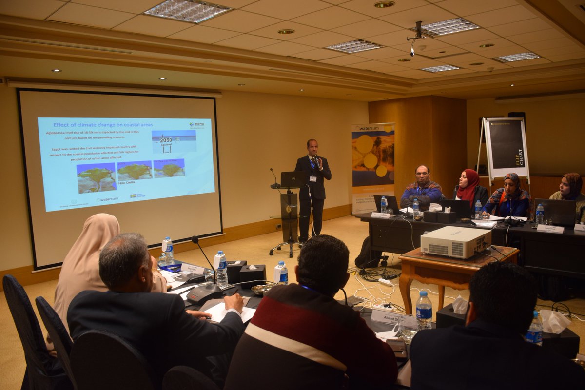 WATERSUMproject's tweet image. We Just Began!!! Water and Climate Change Practice Framework Assessment: Public Consultation, Sharing the Results and Discussing Alternatives in #Cairo, #Egypt. #iwrm #climatechange #Adaptation #MENA @WATERSUMproject @RECstream